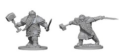 D&D - Nolzur's Marvelous Unpainted Miniatures - Dwarf Fighter